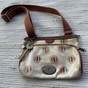 FOSSIL KEY-PER Purse w Charms